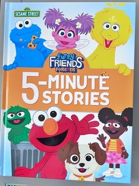 Sesame Street 5-Minute Stories —excellent condition / never been used